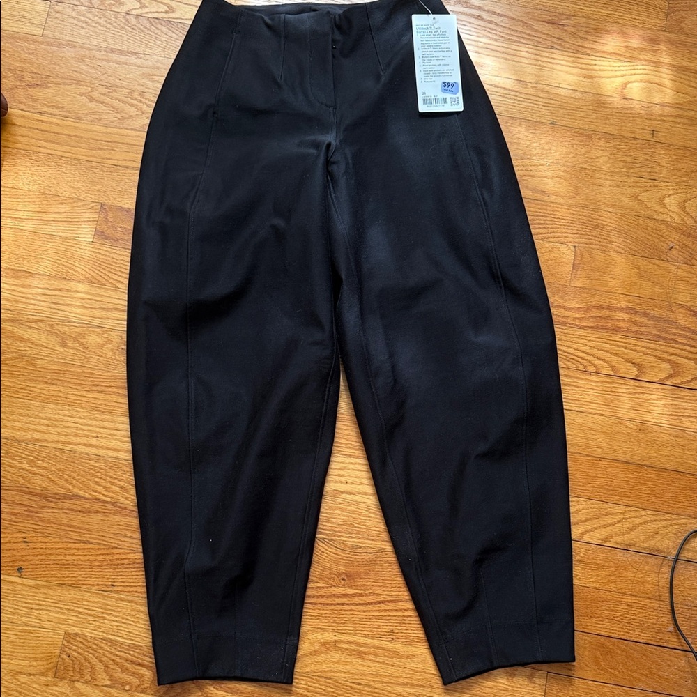 NWT lululemon mid rise utilitech barrel leg pants sz 26 - Picture 2 of 5